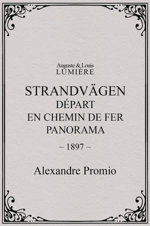 Saltsjöbaden : départ en chemin de fer, panorama