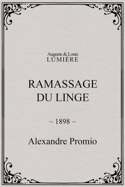 Ramassage du linge